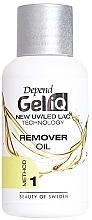 Olejek do usuwania lakieru hybrydowego, metoda pierwsza - Beter Depend Gel iQ Remover Oil Method 1 — Zdjęcie N1