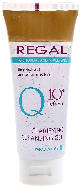 Oczyszczający żel do mycia twarzy do skóry normalnej i mieszanej - Regal Q10 + Refresh Clarifyng Cleansing Gel — Zdjęcie N1
