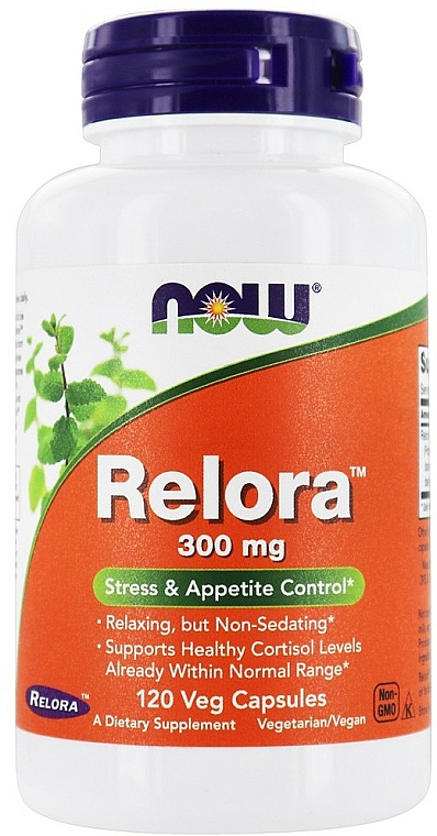 Suplement diety Relora, 300 mg - Now Foods Relora — Zdjęcie N4