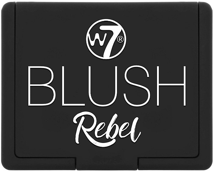 Róż do policzków - W7 Blush Rebel Blusher — Zdjęcie N2