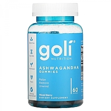 Kup Ekstrakt z korzenia Ashwagandhy w kapsułkach do żucia - Goli Nutrition Ashwagandha Gummies