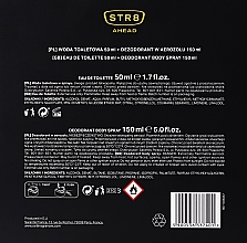 STR8 Ahead - Zestaw (edt 50 ml + deo 150 ml) — Zdjęcie N3