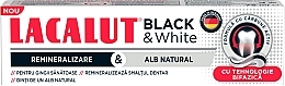 Pasta do zębów - Lacalut Black & White Toothpaste — Zdjęcie N3