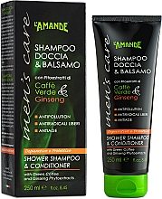 Szampon-balsam do włosów i ciała - L'Amande Men’s Care Shower Shampoo & Hair Balm — Zdjęcie N2