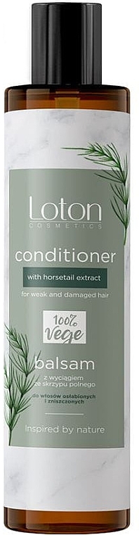 Balsam do włosów z ekstraktem ze skrzypu polnego - Loton Conditioner — Zdjęcie N1