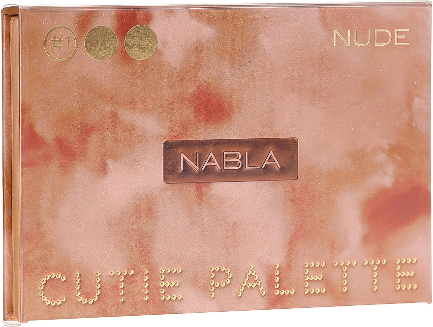Paletka cieni do powiek - Nabla Cutie Collection Palette Nude
