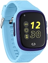 Inteligentny zegarek dla dzieci, niebieski - Garett Smartwatch Kids Rock 4G RT — Zdjęcie N3