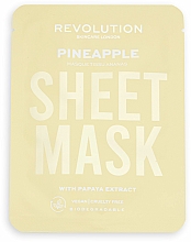Zestaw maseczek do skóry suchej - Revolution Skincare Dry Skin Biodegradable Sheet Mask (f/mask/3pcs) — Zdjęcie N3