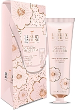 Krem do rąk i paznokci - Grace Cole The Luxury Bathing Creme Brulee, Orange Blossom & Vanilla Hand & Nail Cream — Zdjęcie N1