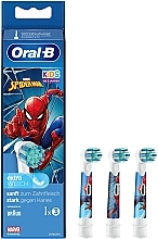 Wymienna końcówka do szczoteczki dziecięcej Spiderman - Oral-B Refills 3 Pack — Zdjęcie N1