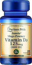 Kup Suplement diety Witamina D3, 125 mcg - Puritan's Pride Vitamin D3