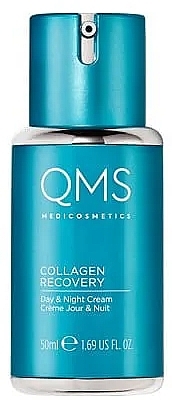 Kolagenowy krem ​​odbudowujący do twarzy - QMS Collagen Recovery Day & Night Cream — Zdjęcie N1