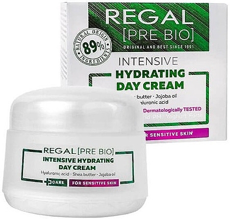 Intensywnie nawilżający krem na dzień - Regal Pre Bio Intensive Hydrating Day Cream — Zdjęcie N1