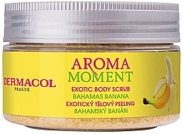 Peeling do ciała Banan - Dermacol Aroma Moment Exotic Body Scrub Bahamas Banana — Zdjęcie N1