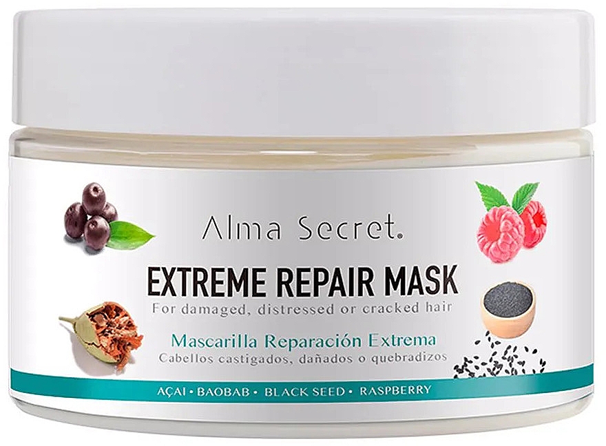 Maska do włosów zniszczonych - Alma Secret Extreme Repair Mask  — Zdjęcie N1