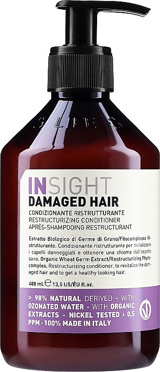 Odżywka odbudowująca do zniszczonych włosów - Insight Damaged Hair Restructurizing Conditioner — Zdjęcie N3