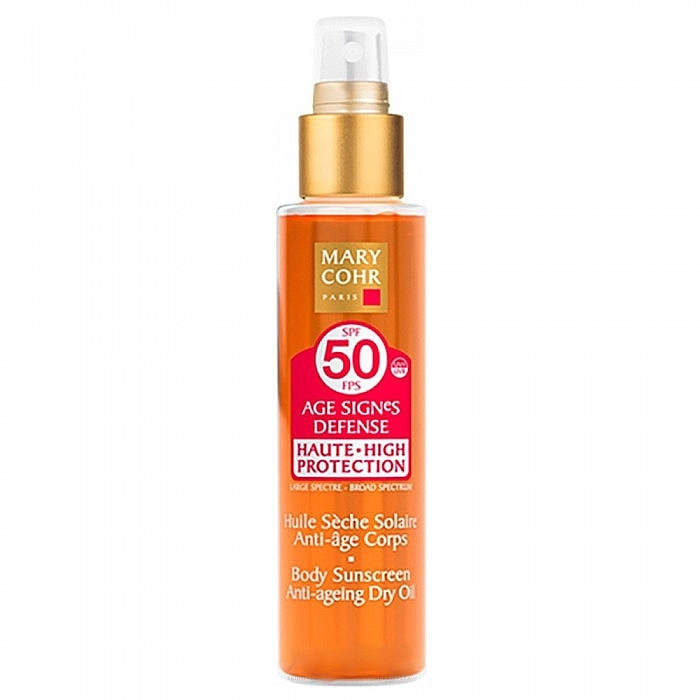 Suchy olejek do ciała SPF 50 - Mary Cohr ASD SPF 50 Huile Body — Zdjęcie N1