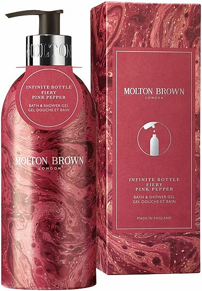 Molton Brown Fiery Pink Pepper Infinte Bottle Limited Edition - Żel do kąpieli i pod prysznic — Zdjęcie N1