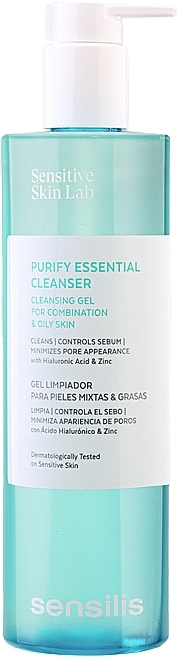 Żel do mycia twarzy - Sensilis Purify Essential Cleanser Gel — Zdjęcie N1