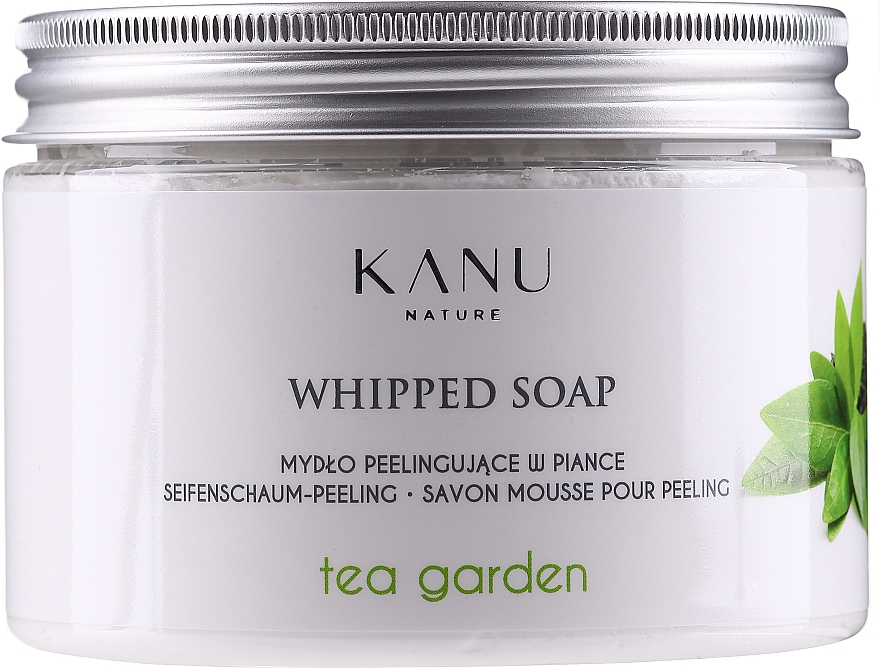Mydło peelingujące w piance Herbaciany ogród - Kanu Nature Tea Garden Peeling Soap — Zdjęcie N1