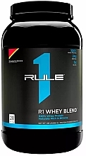 Białko serwatkowe Truskawka z bananem - Rule One R1 Whey Blend Strawberry Banana — Zdjęcie N1