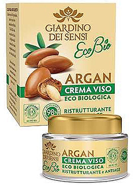 Nawilżający krem do twarzy - Giardino Dei Sensi Eco Bio Argan Anti-Age Face Cream — Zdjęcie N1