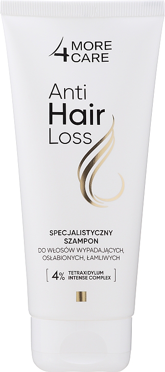 Szampon do włosów słabych, łamliwych i wypadających - More4Care Anti Hair Loss — Zdjęcie N2