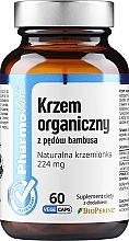 Suplement diety Krzem organiczny - Pharmovit Clean Label Organique Silica — Zdjęcie N1