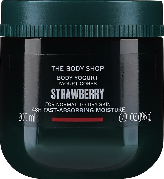 Jogurt do ciała, Truskawka - The Body Shop Strawberry Body Yogurt — Zdjęcie N2