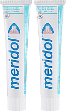 Pasta do zębów chroniąca dziąsła, 1+1 - Meridol Fluoride Toothpaste — Zdjęcie N2