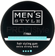 Guma do kreatywnej stylizacji włosów dla mężczyzn - Profi Style Men's Style Hair Styling Gum Extra Strong Hold — Zdjęcie N2