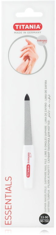 Pilnik do paznokci z szafirową powłoką rozmiar 4 - Titania Soligen Saphire Nail File
