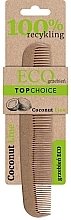 Grzebień ECO Kokos, brązowy, 60595 - Top Choice — Zdjęcie N2