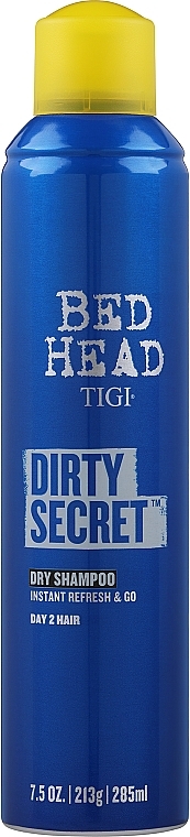 Suchy szampon do włosów - Tigi Bed Head Dirty Secret Dry Shampoo Instant Refresh & Go — Zdjęcie N5