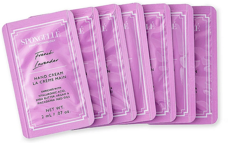 Zestaw - Spongelle French Lavender Hand Cream Set — Zdjęcie N3