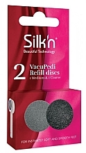Wymienne dyski do pedicure - Silk'n VacuPedi Refill Discs Medium & Coarse — Zdjęcie N1