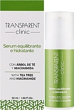 Nawilżające serum do twarzy - Transparent Clinic Serum — Zdjęcie N2