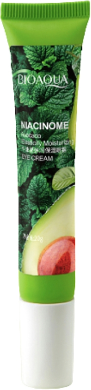 Krem pod oczy z ekstraktem z awokado - Bioaqua Niacinome Avocado Eye Cream — Zdjęcie N1