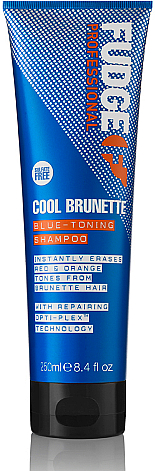 Szampon tonizujący do włosów - Fudge Cool Brunette Blue-toning Shampoo Reviews — Zdjęcie N1