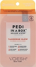 Kup Zestaw do pedicure Mandarynka - Voesh Deluxe Pedicure Tangerine Twist Pedi In A Box 4 in 1