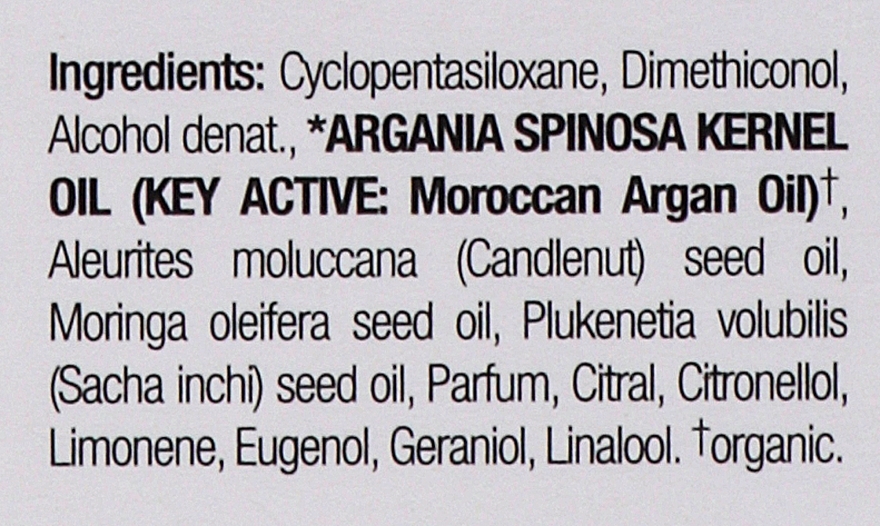 Serum do włosów z olejem arganowym - Dr Organic Bioactive Haircare Moroccan Argan Oil Hair Treatment Serum — Zdjęcie N3