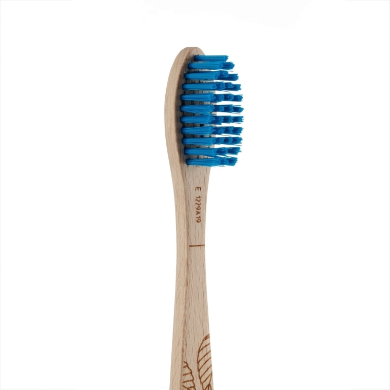 Eko szczoteczka do zębów, twarde włosie, niebieska - Georganics Toothbrush — фото N2