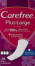 Podpaski higieniczne - Carefree Plus Large Fresh Scent — Zdjęcie N4