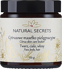 Kup Cytrusowy balsam myjący Nagietek z mandarynką i rokitnikiem - Natural Secrets Creamy Balsam Washing Citrus