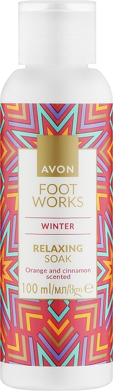 Relaksująca kąpiel do stóp - Avon Foot Works Winter Relaxing Soak  — Zdjęcie N1