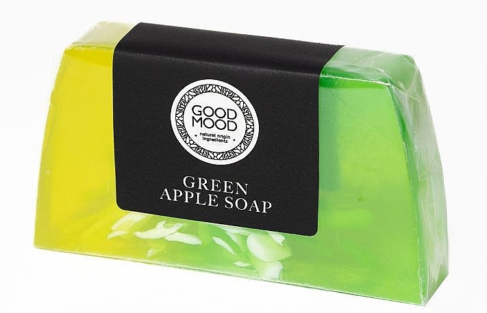 Mydło glicerynowe Zielone jabłko - Good Mood Green Apple Soap — Zdjęcie N1