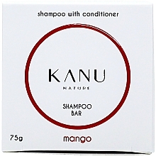 Szampon do włosów 2 w 1 - Kanu Nature Shampoo With Conditioner Shampoo Bar Mango — Zdjęcie N2