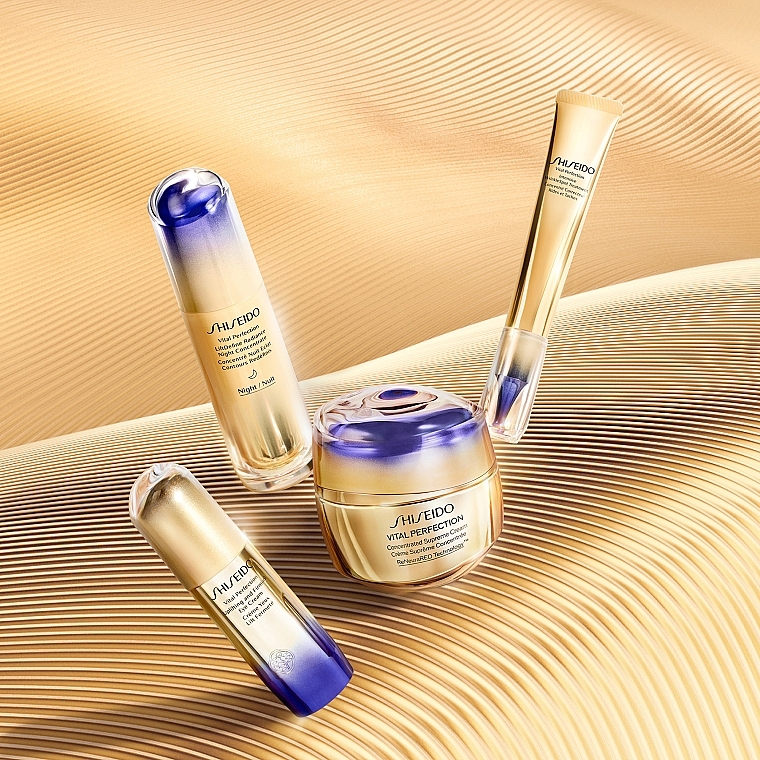 Skoncentrowany krem dla skóry dojrzałej - Shiseido Vital Perfection Concentrated Supreme Cream Refill — Zdjęcie N8