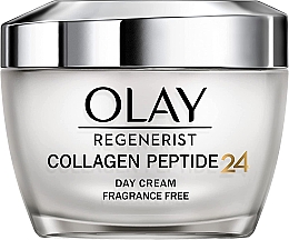 Bezzapachowy krem do twarzy na dzień - Olay Regenerist Collagen Peptide 24h Day Cream — Zdjęcie N1