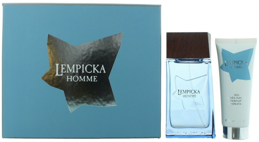 Lolita Lempicka Homme - Zestaw (edt 100 ml + ash/balm 75 ml) — Zdjęcie N1